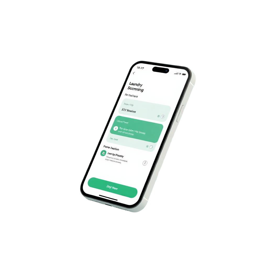 BumbleDry mobile app interface